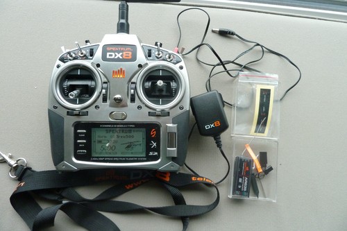 Spektrum dx8 transmitter combo - spektrum,