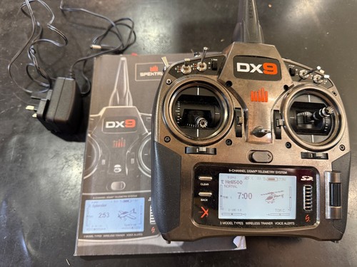Spektrum dx9 heli - rc, plane