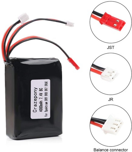 Crazepony 4000mah 4v tx - 4000mah,