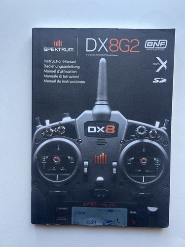 Spektrum dx8 channel - dx8, 8-channel