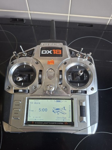 Spektrum dx18 dsmx - dx18, telemetry
