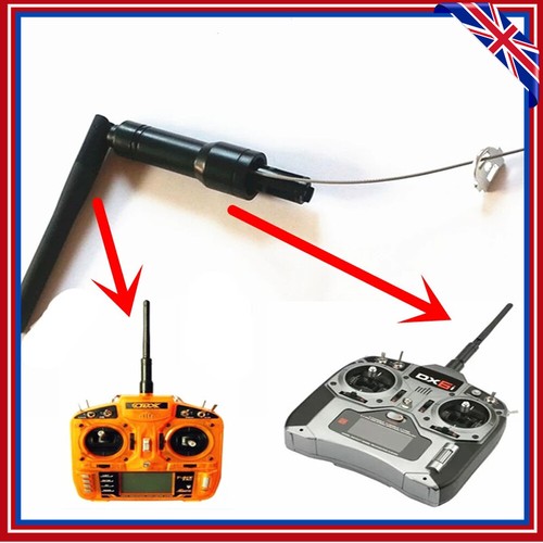Antenna aerial with connector - with,
