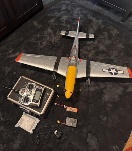 Mustang warbird 1100mm - p-51,